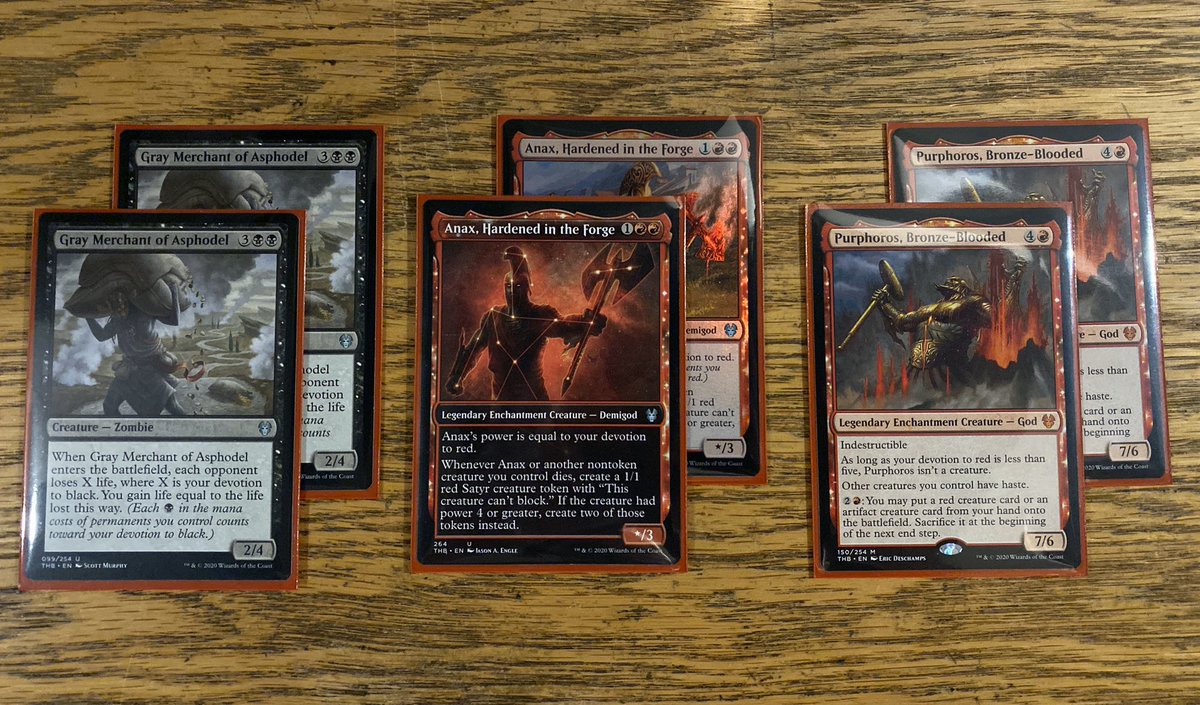 MTGQuinn's tweet photo. I thought I came to play sealed. 🤔 #MTGTheros https://t.co/IlL57zOSnL
