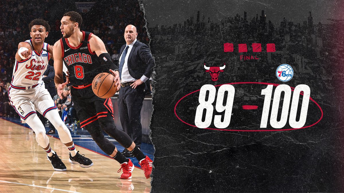 chicagobulls's tweet photo. Final after four. We're back to it in Chicago tomorrow night against the Cavs. https://t.co/PiNvAenK3H