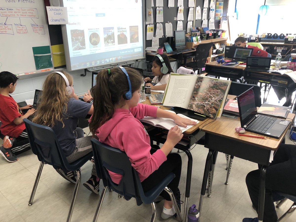 BOOKS, and @EpicKidsBooks, and videos, OH MY!!!! Readers of 204 used a variety of sources to gain information with their research teams today! 📚📝 <a href="/ARPanthers/">Austin Road School</a> #TCRWP