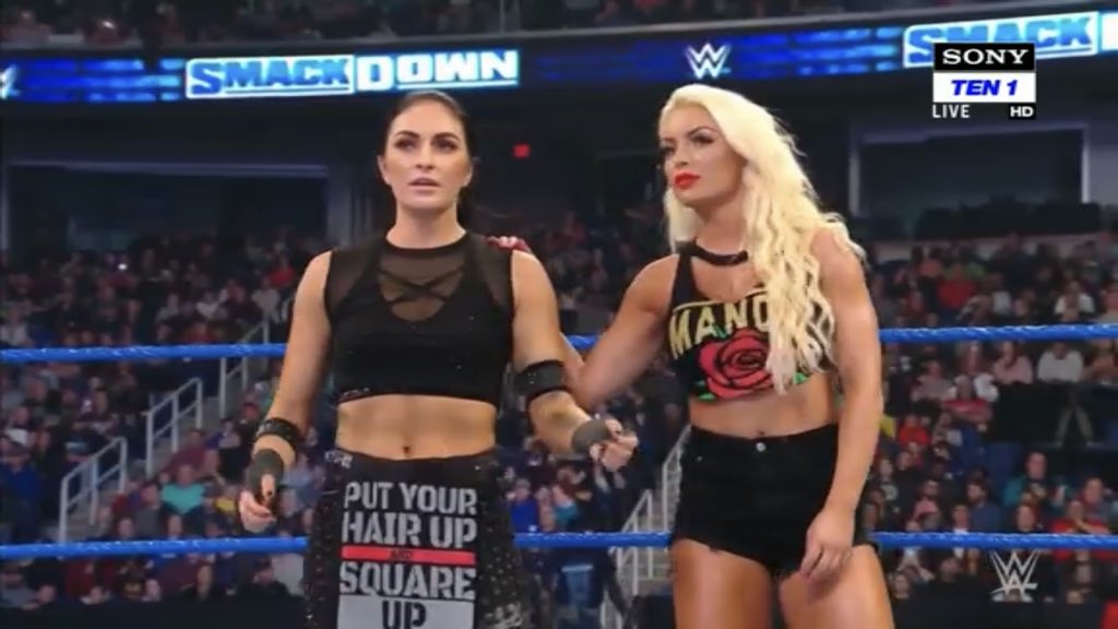 .@SonyaDevilleWWE is ready for battle against @AlexaBliss_WWE LIVE on #SmackDown!