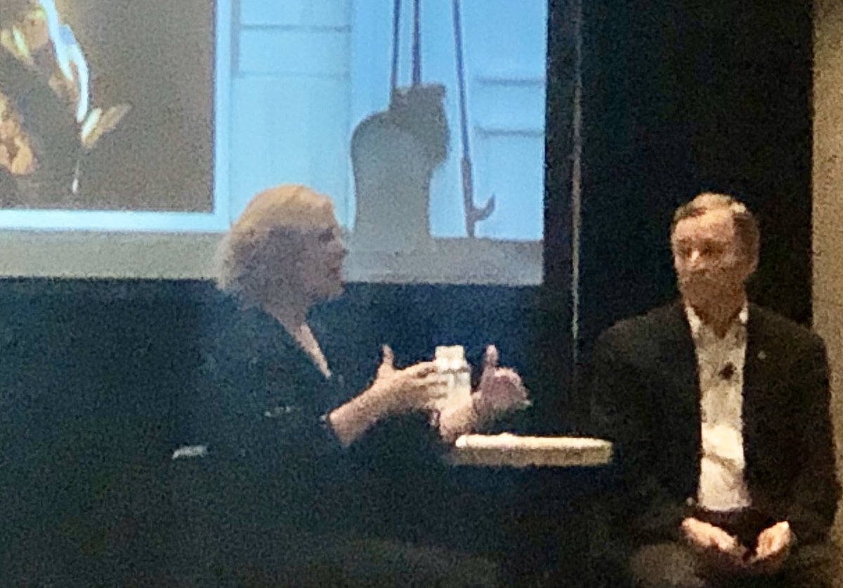 KaseyConnors's tweet photo. Big “l” CEO @BobRusbuldt sits down for a fireside chat with @Progressive CEO Tricia Griffith talking about how they continue to execute, expand and explore. @Trusted_Choice @IndAgent https://t.co/ernbz1Du5T