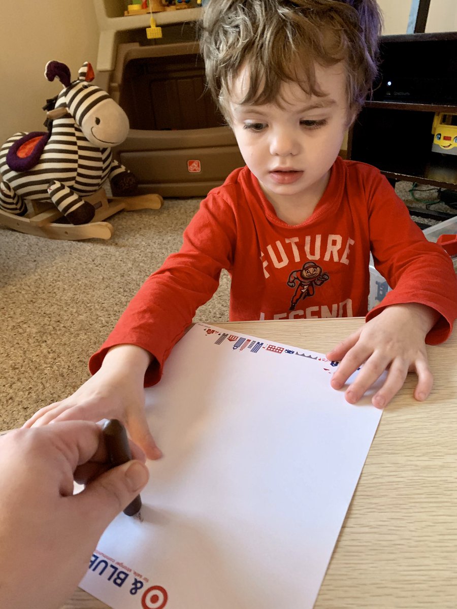 Pestona's tweet photo. My son supporting #TargetAP and #lawenforcement  partnership by coloring an awesome picture for me to take to #T1236. https://t.co/iidc42Se65