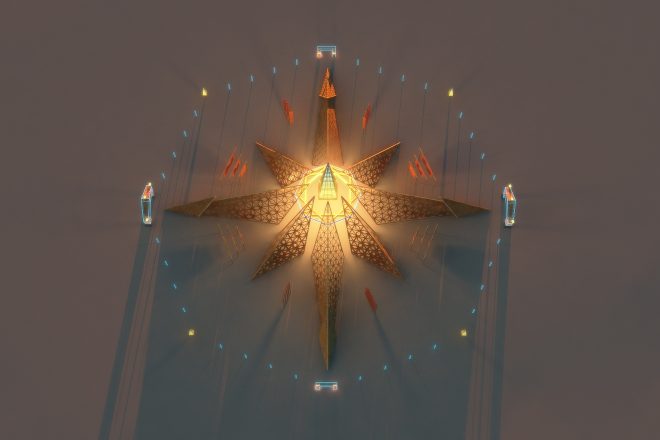 EMPYREAN TEMPLE ART INSTALLATION SHOWCASE AT <a href="/burningman/">Burning Man Project</a>  2020
soundandnoize.com/empyrean-templ…