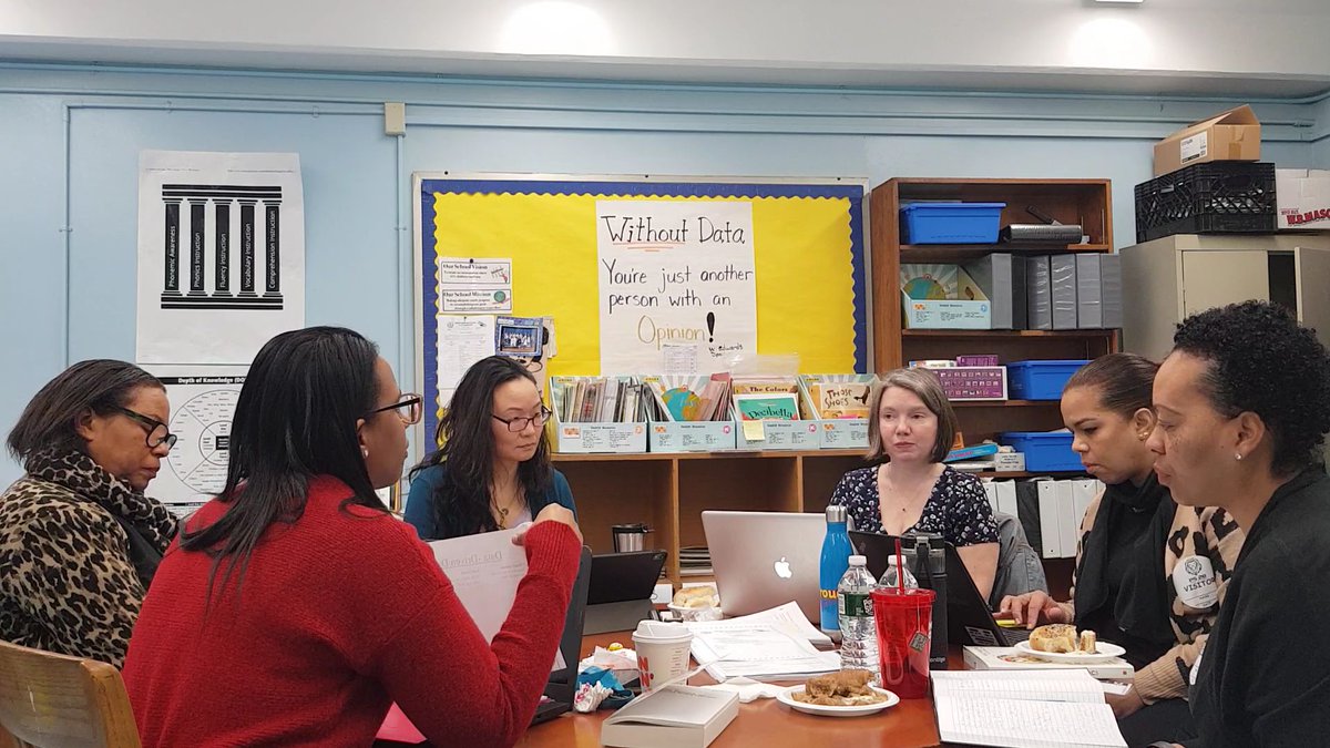 CaihuaNYCDOE's tweet photo. Residency work w/ D6 ULit coaches. Using research &amp; data to plan -> model &amp; coach -> debrief -> plan. Thank you Prin. Fernandez, PS028 for hosting &amp; @Ealmonte76 for sharing your coaching practices! 
@AFletcherDOE @1ManhattanTeam @wbny @VoyagerSopris @HeggertybyLRI https://t.co/67GRuytFkY