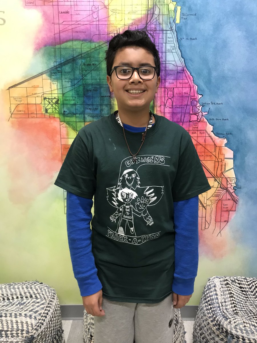 mrkim_ebinger's tweet photo. 5th grade student from @EbingerSchool, Matthew wins the Track A Thon T-Shirt design contest! CONGRATULATIONS! We are very proud of you! #R2R @mpkmiller @leslierector1 https://t.co/RGadb9HQEk