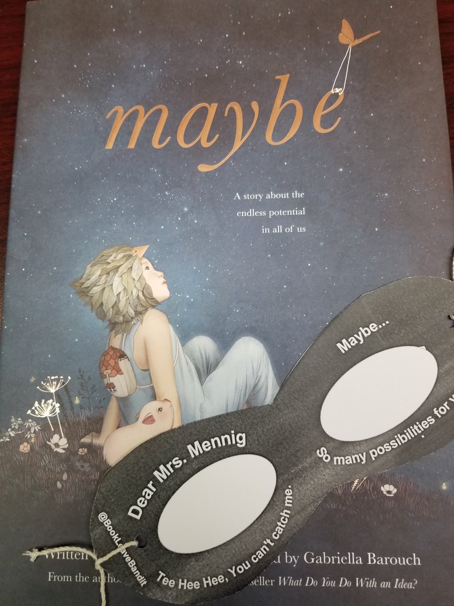 lmennig's tweet photo. What an impossibly beautiful book!  Thank you, thank you @BookLeaveBandit Because it's true.  "...anything is possible." https://t.co/I20kb4o7np