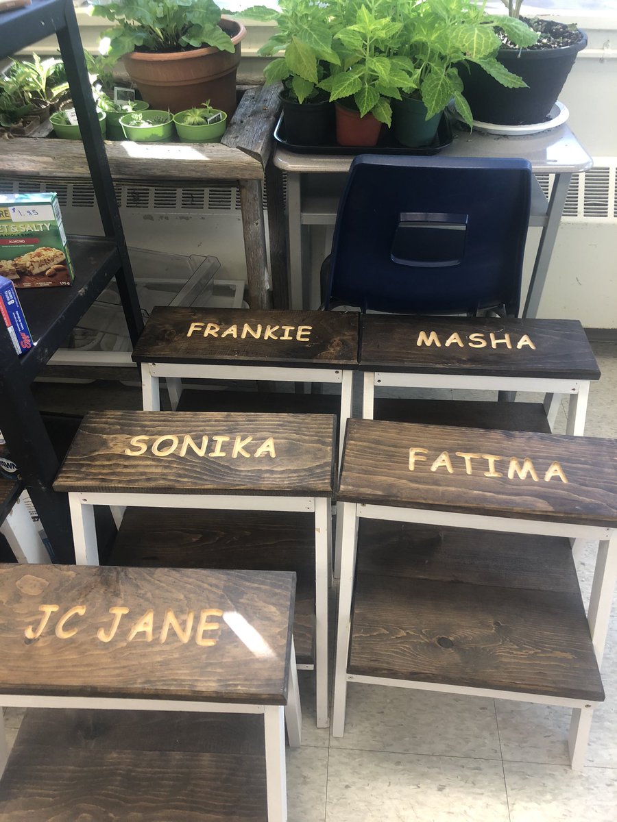 Check out these amazing step stools made by our <a href="/tabcpp/">@TABCPP</a> students! 💚🐯💚🐯