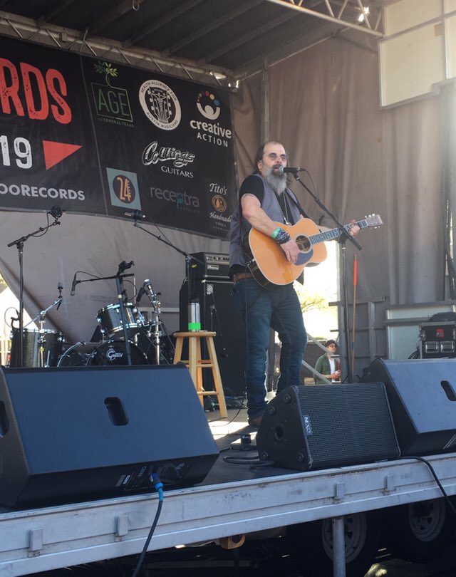  Happy birthday Steve Earle!  Here he is performing during SXSW at Waterloo Records. Great Show! 