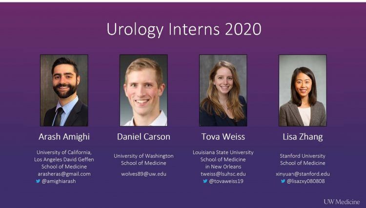 We are proud to announce another successful <a href="/AmerUrological/">Amer. Urol. Assn.</a> match! Join us in welcoming Arash Amighi, Daniel Carson, Tova Weiss, and Lisa Zhang to the team!  #urology #AUAmatch #uromatch2020 <a href="/AmighiArash/">Arash Amighi</a> @TovaWeiss19 <a href="/lisazxy080808/">Xinyuan (Lisa) Zhang, MD</a> buff.ly/30vUMRv