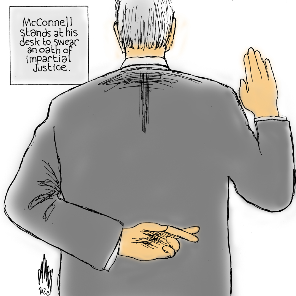 BDNOpinion's tweet photo. "Impartial justice" from George Danby https://t.co/F3HIxvI67G