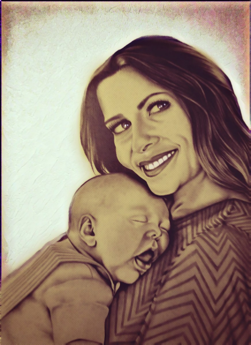 JordanB666's tweet photo. Here's my latest drawing of the amazing @msm4rsh and her beautiful Grandbaby! Please retweet in hopes that she sees it! @TheEllenShow still hasn't seen hers!! https://t.co/ev3MnKFxGo