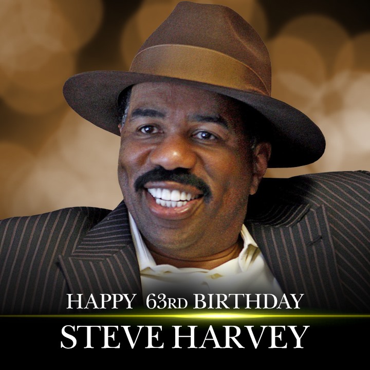 Happy birthday to one of the hardest working people in show business, funnyman and television host Steve Harvey! 