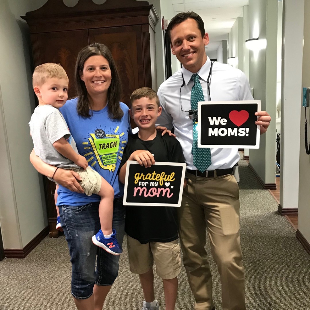 WE'RE SO GRATEFUL to see our patients' and hardworking Moms smile every day! Choose to SMILE MORE with us, It will change your day and the people around you!