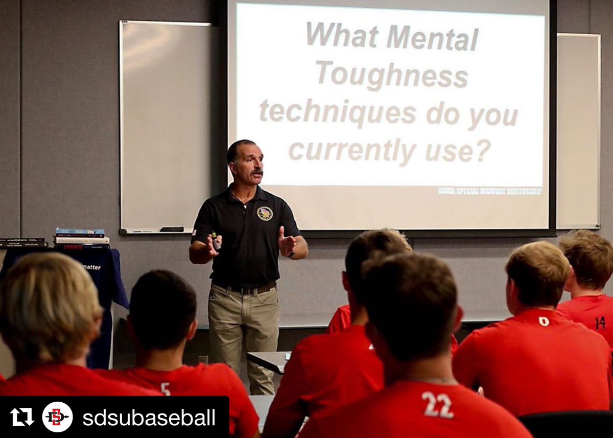 AztecBaseball's tweet photo. A great day of team building and mental toughness training with the best in the world! #GoAztecs #USNavySEALs #StayHard #IDFM #Navy #SEALs #USA #TMF  #FrogMan https://t.co/SbjddDdKFu