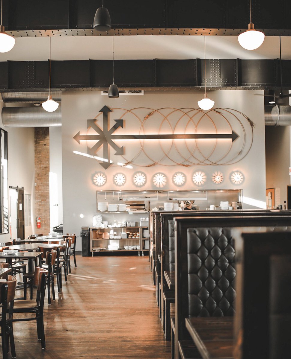 Have you visited the beautifully restored old church turned <a href="/ErisChicago/">Eris Chicago</a> brewery yet? 🍻 We stopped by yesterday for lunch and admittedly it’s the hidden Northwest Side gem we didn’t know we needed. Head over for house-brewed cider &amp; beer w/ a fab New American style menu. 🔱