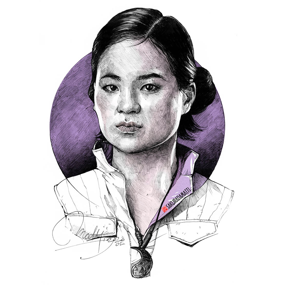 sakuradamatti's tweet photo. #HappyBirthdayKellyMarieTran 💜💜💜💜💜 https://t.co/1Z3mijqYoR