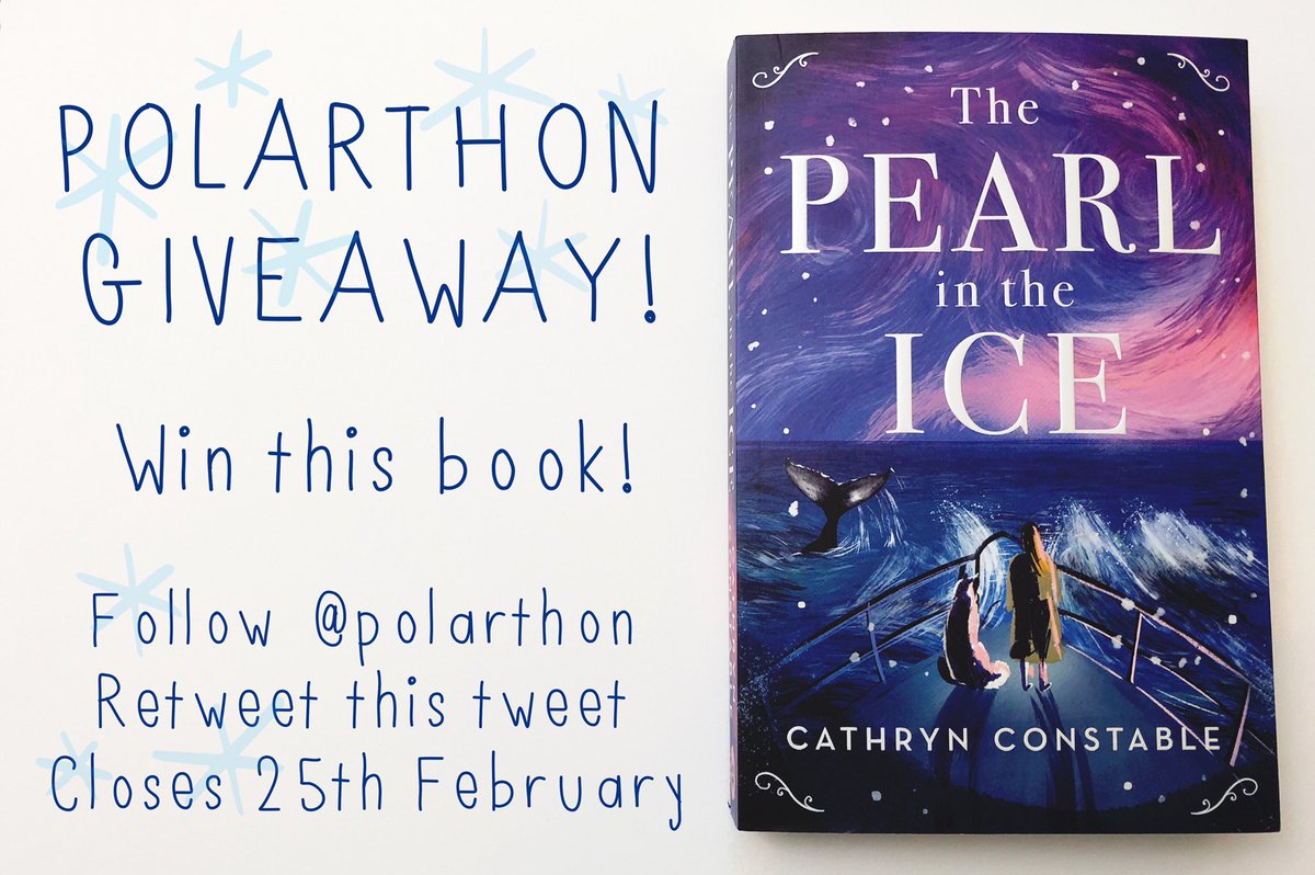 polarthon's tweet image. ❄️GIVEAWAY!❄️

For your chance to win a copy of The Ice Pearl by Cathryn Constable simply follow us @polarthon and retweet this tweet! (Quote tweets won’t count as I can’t track them!)

This is open internationally and will close on 25th February!

God luck!🌨