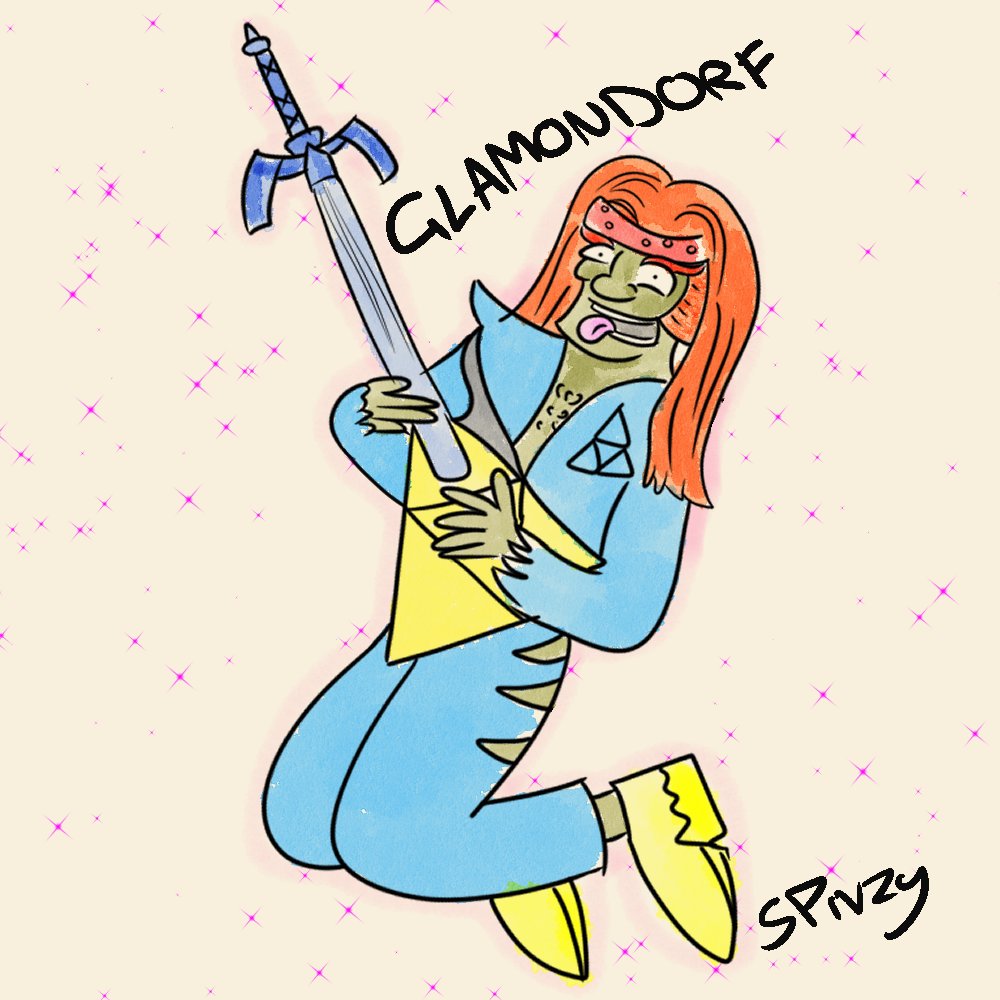 OGOCPod's tweet photo. Next up is @Spivzy 's hard-rocking MUCH cooler brother of dumb ol' whats his name - it's GLAMONDORF! https://t.co/LjZFI6O2uY