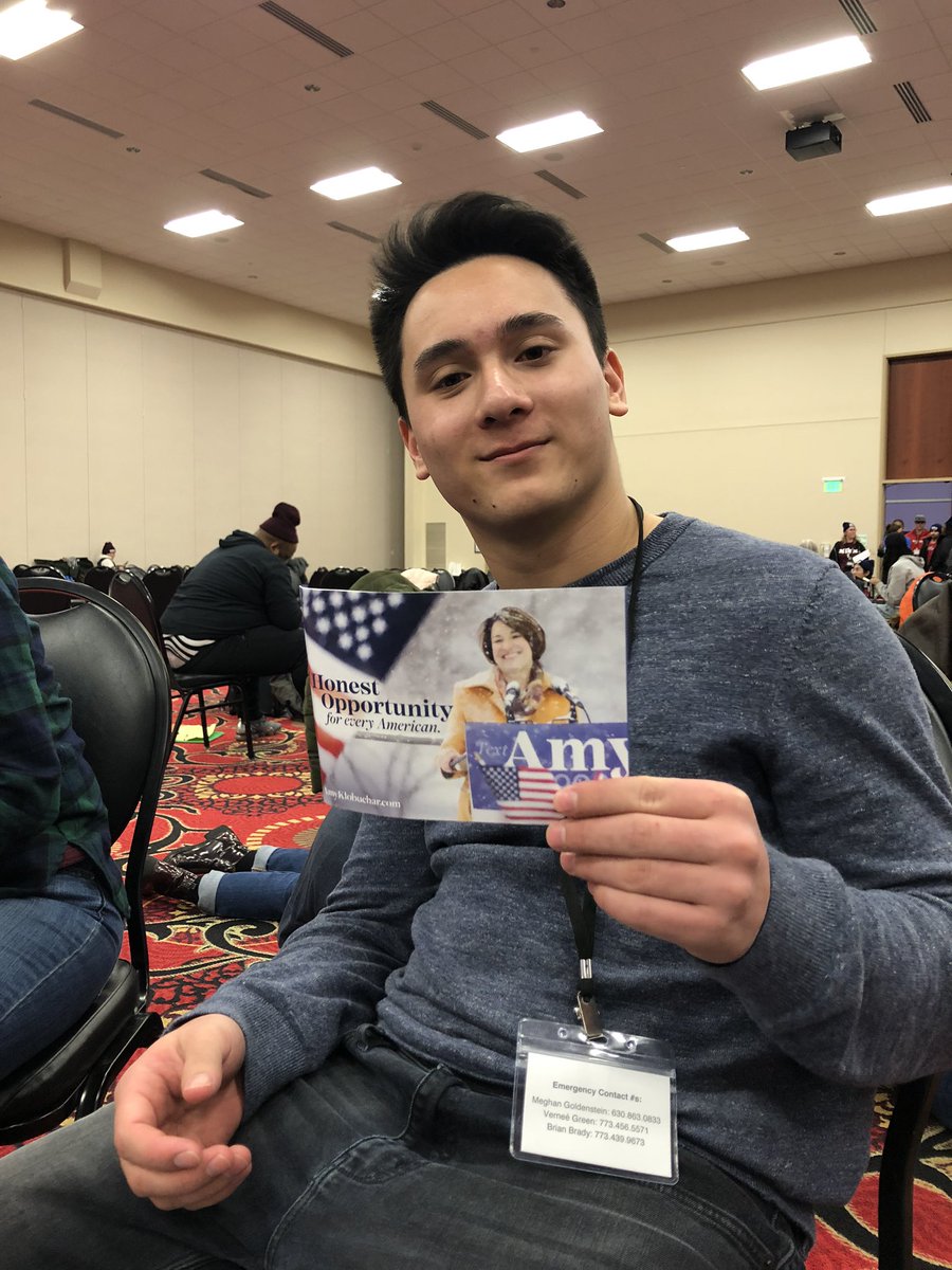 NMikva's tweet photo. Eli is excited to be here with the candidates here in Iowa! #MikvaInIowa #van17 https://t.co/6ByxGJzkir
