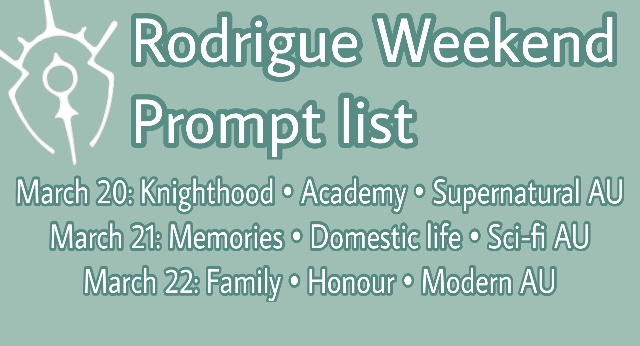 RodrigueWeek's tweet photo. And here are our prompts! #RodrigueWeekend #rodrigueachillefraldarius #ロドリグ #FE3H
RT's are appreciated!! 💙 https://t.co/3HaC9WgAGu