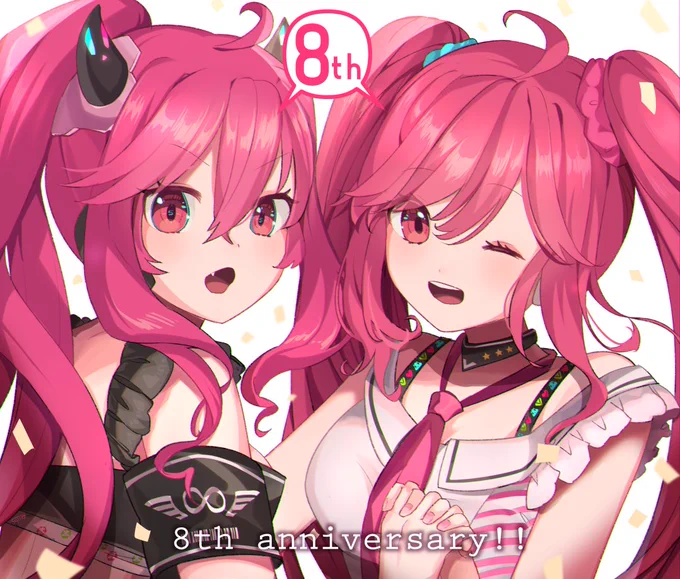 ボルテ8周年おめでとうございます!🎊🎉🎊🎉✨✨✨🎂✨ 