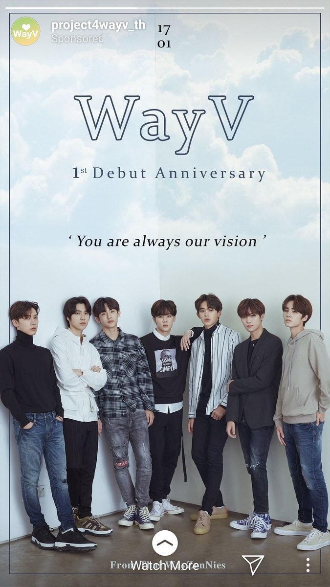 KitTenn_1001's tweet photo. เจอโปรเจคในไอจี💕
#1YearWithWayV 
#YouAreOurVision 
#HappyWayVDay https://t.co/hU2IqLjVy3