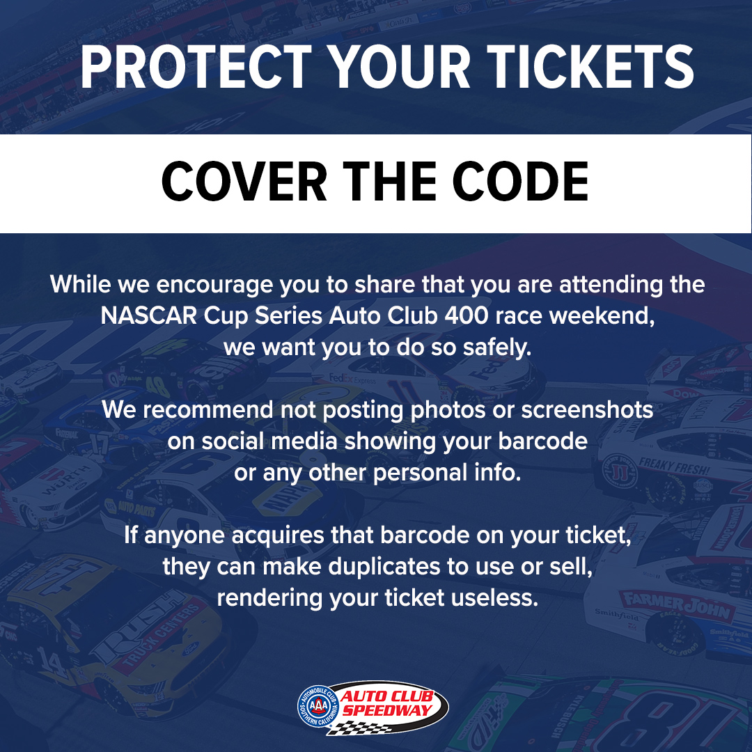 NextGenCA's tweet photo. Tickets are being mailed! Please #coverthecode ๐
#AutoClub400 I March 1 https://t.co/npGDWXtL2Z