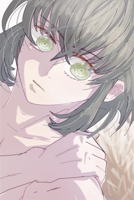 むん🥀♛さんがTwitterに投稿した嘴平伊之助(鬼滅の刃)のイラスト。