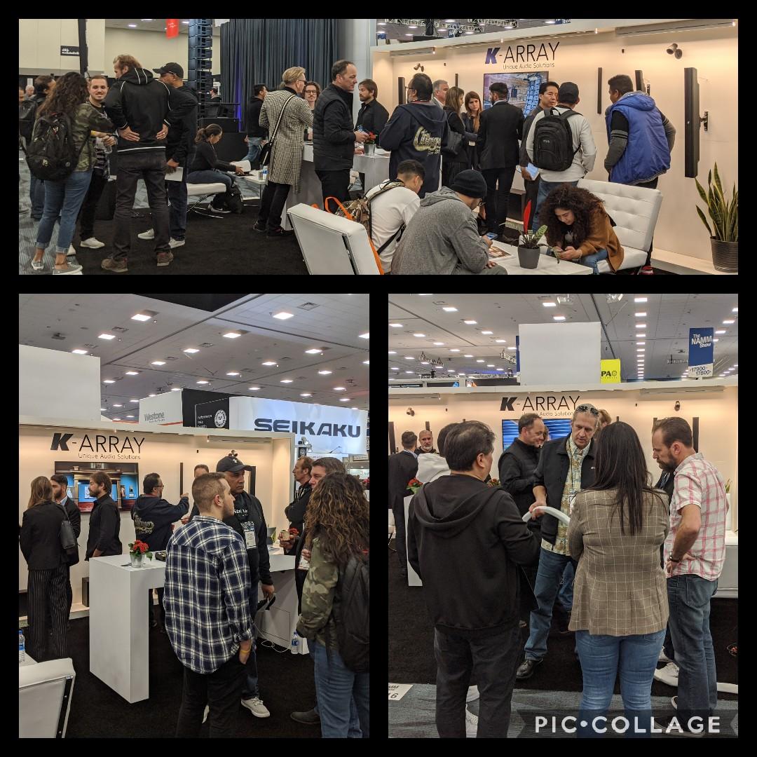 sg_western's tweet image. Busy day with K-array at NAMM!
#karray #karrayusa #nammshow2020