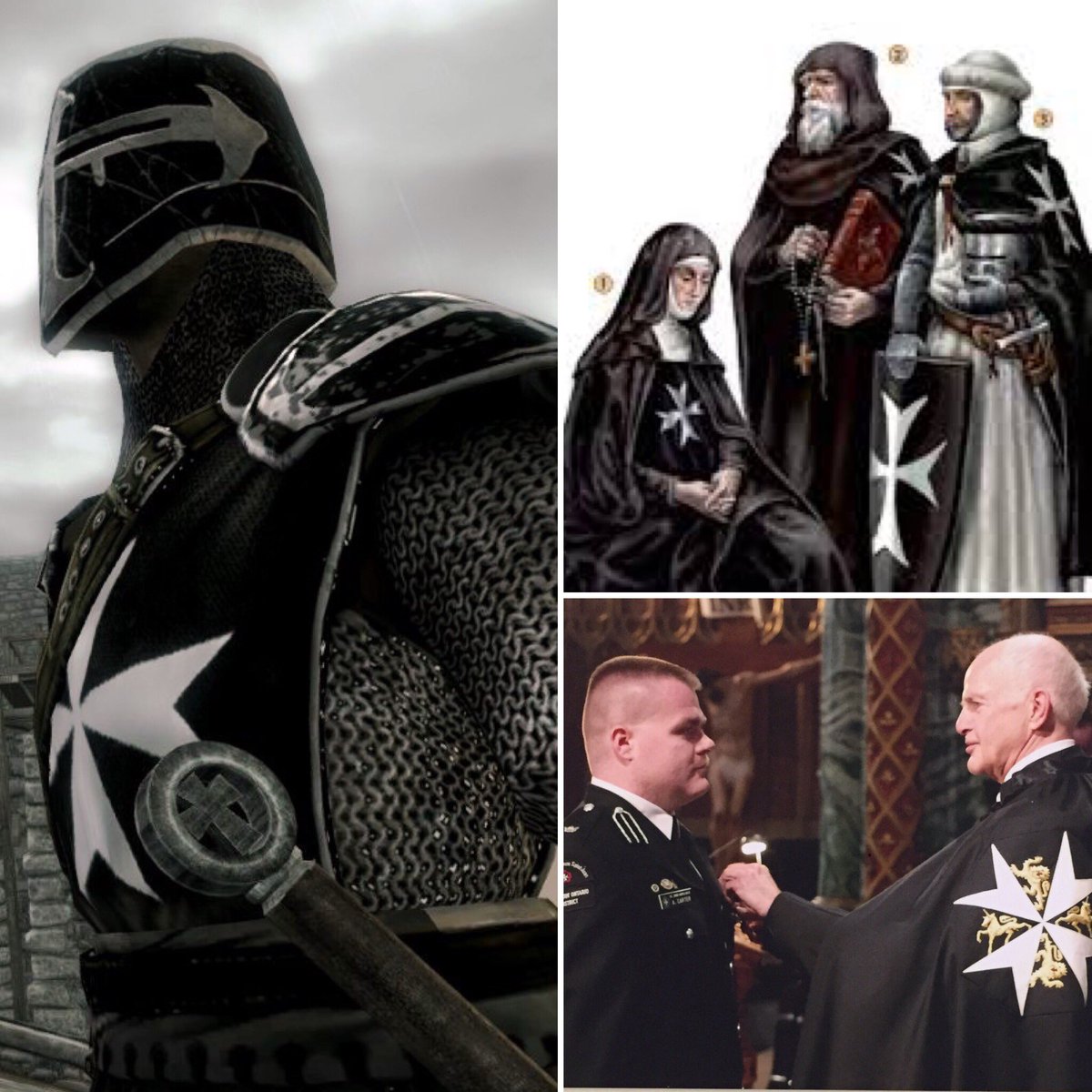 AdamKSTJ's tweet photo. Knights Templar NOT to be confused with the Knights Hospitaller, established more than a 100 years prior in 1099 AD #FlashForwardFriday to 2002 with then @StJohnINTL #LordPrior Lt. Col. Eric Berry #ProFide #ProUtilitateHominum #ProOfficio ✠⚔️✠ https://t.co/ujNKF1rlx7
