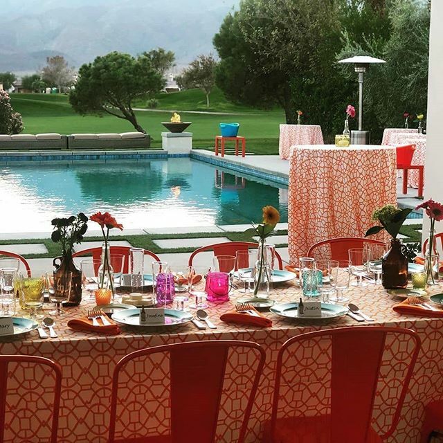 BrightRentals's tweet photo. Today we're daydreaming about this colorful poolside rehearsal dinner featuring our vibrant orange cafe chairs. Is anyone else longing for fun-filled summer events? #poolpartygoals
β.
β.
β.
β@brighteventrentals ββ@desertdreamproductions https://t.co/hiMZKKEd09