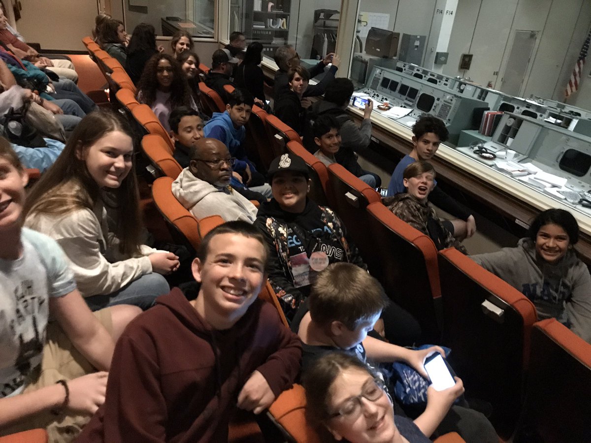 MarisaSolomon47's tweet photo. Amazing day at NASA for #KaufmanRobotics @KaufmanISD We were even able to experience the 1969 Apollo 11 Moon Landing in the newly renovated Apollo Mission Control. Five Star Experience!!! https://t.co/1BCh0Vd3bm