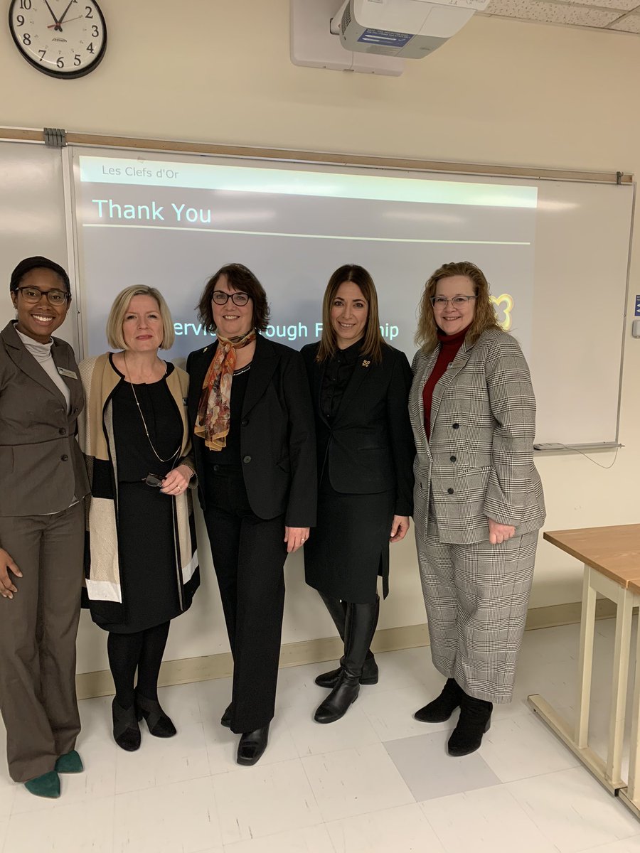 ABLesClefsdOr's tweet photo. Thank You @NAIT for today’s opportunity to share our passion and education about our organization   inspiring future concierges #hospitalityprogram #education #partnership #yourkeytoeverything @stewart_cindy @NellaMirante https://t.co/tqtrv5ell8