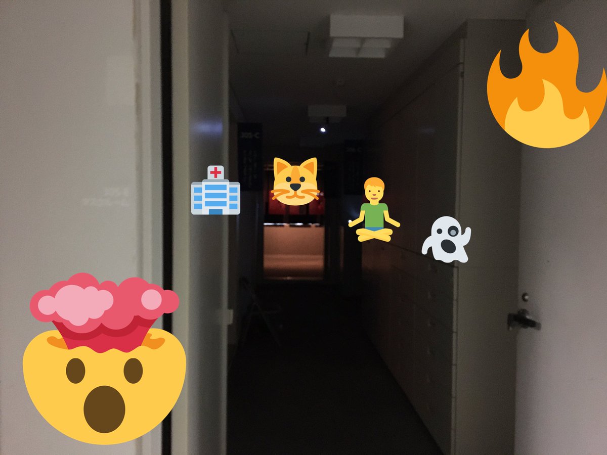 the_sheepbear's tweet photo. 上映中の9号館3階タスクルームは
呪われた家の他にも鬼クオリティCGアニメーション、地獄の苦痛アニメーション、現代坐禅体験と世界観強めな作品がそろった謎エリアになってます🏥🔥👻🧘
9号館に遊びにきてね🤯👍 https://t.co/xHSSKjUhr6
