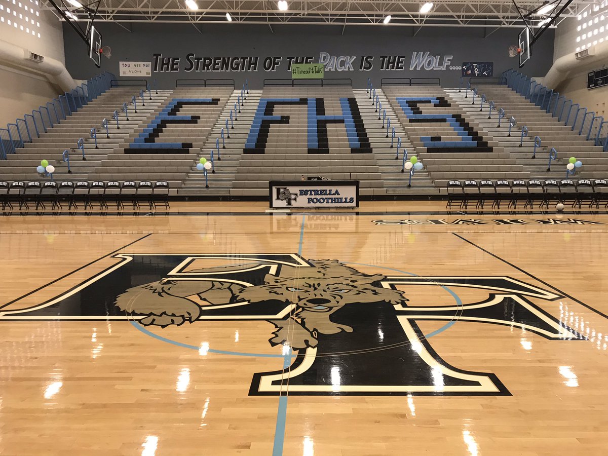 efhswolves's tweet photo. Mental Health Awareness game is TONIGHT! 7PM in The Den! #timeouttotalk https://t.co/431zy21FAU