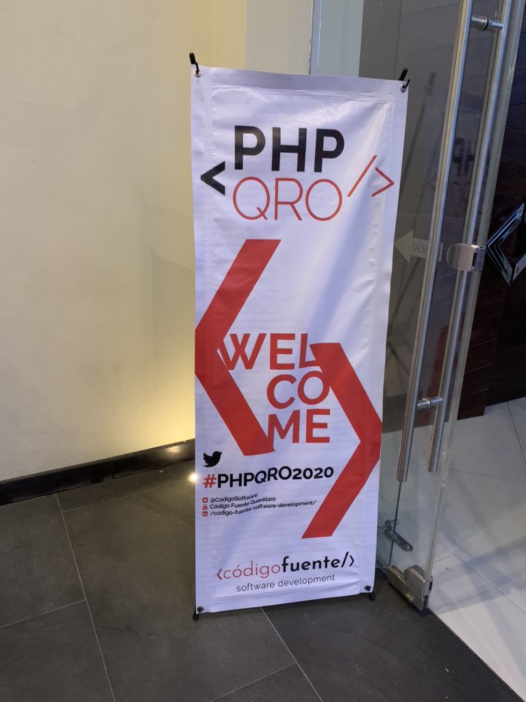 Ritalin_P's tweet image. Llegando a #phpqro2020 🤓🙌