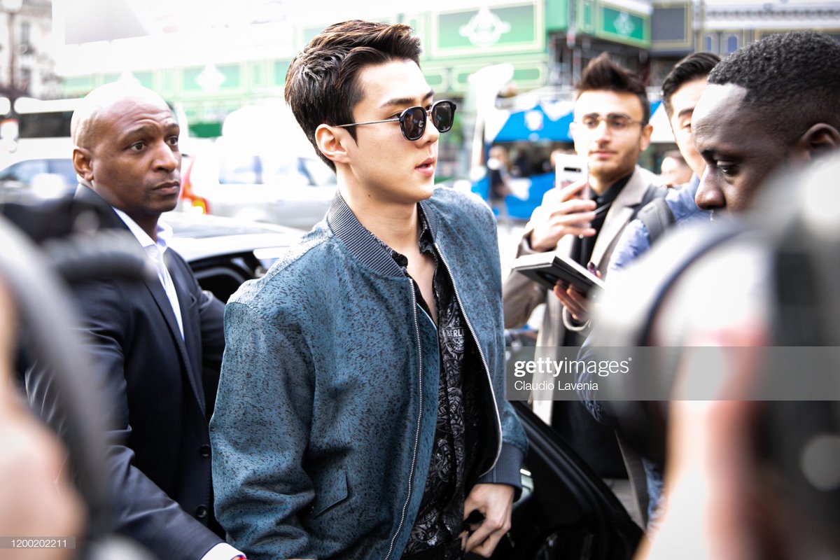 milkteu's tweet photo. oh sehun, the model that you are today 😎✨ https://t.co/sGpwXrkOMO