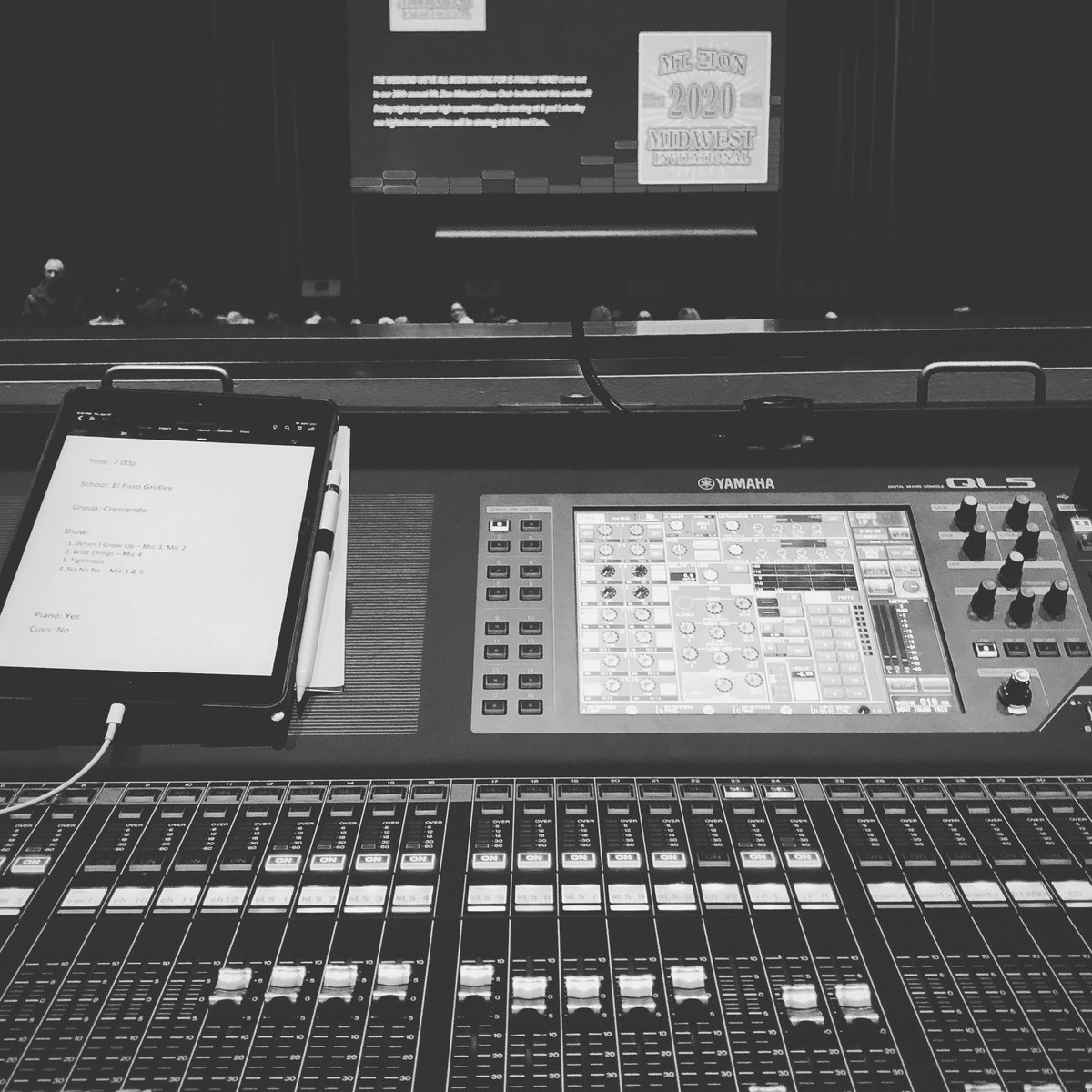 ThreeLinkMedia's tweet image. Good luck to all of the groups this weekend at #mtzinvitational20 👏 from you sound guys!