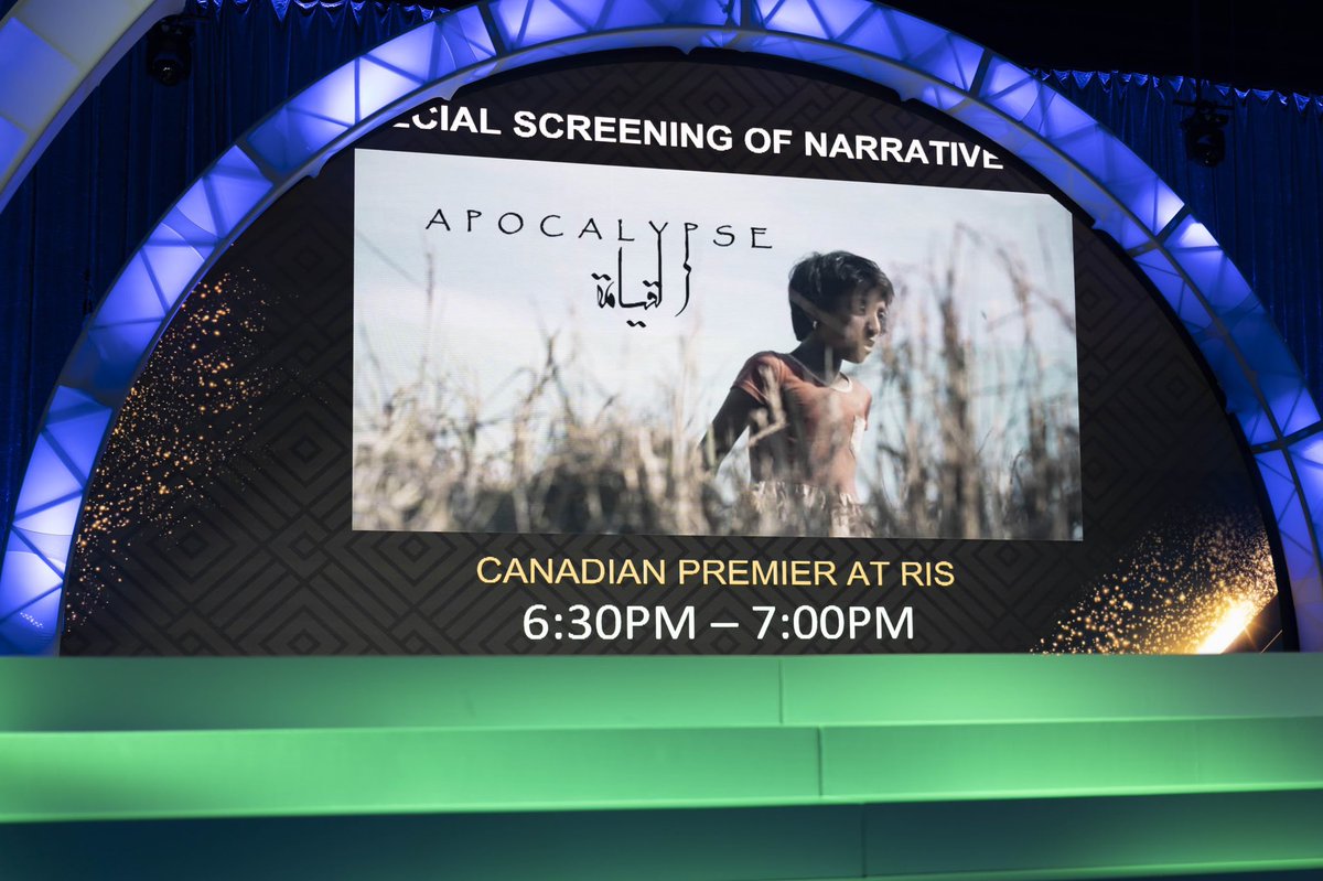 Samah_Safi's tweet photo. From the Canadian Premiere for our film “Apocalypse” at @risconvention with thousands of people watching this film about the Rohingya crisis.
من العرض الافتتاحي في كندا لفيلمنا "القيامة" عن معاناة الروهينغيا بمشاهدة آلاف الحضور. نأمل أن يسلط الضوء على هذه القضية الإنسانية. https://t.co/2gFdDECBZ6