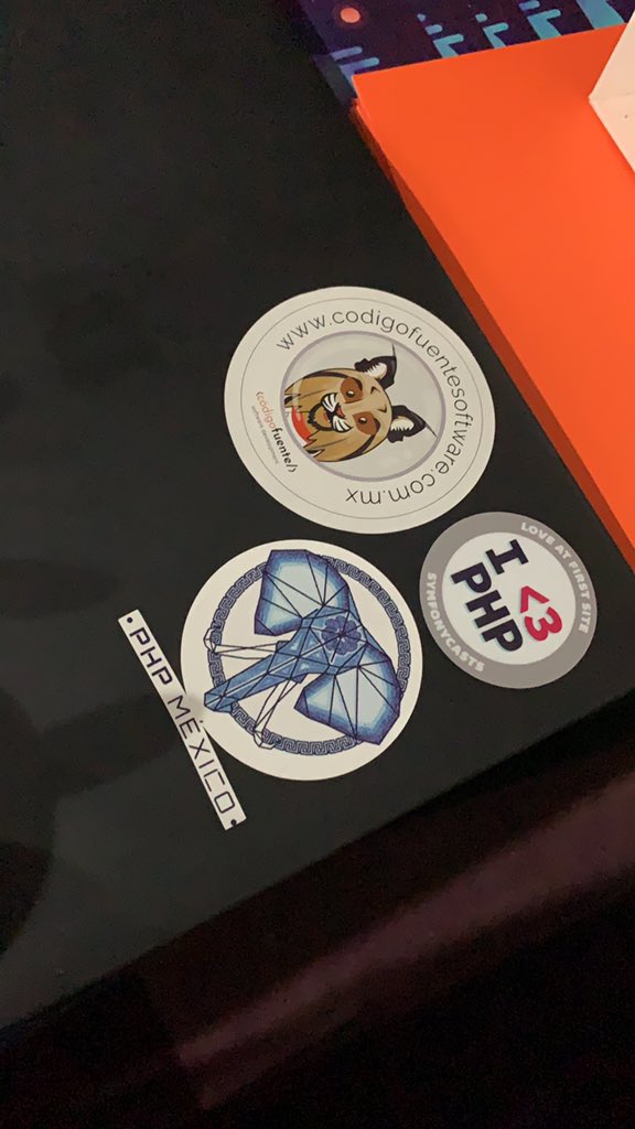 marianorenteria's tweet image. Hay stickers también #phpqro2020 !! Gracias @dmouse  @phpmx