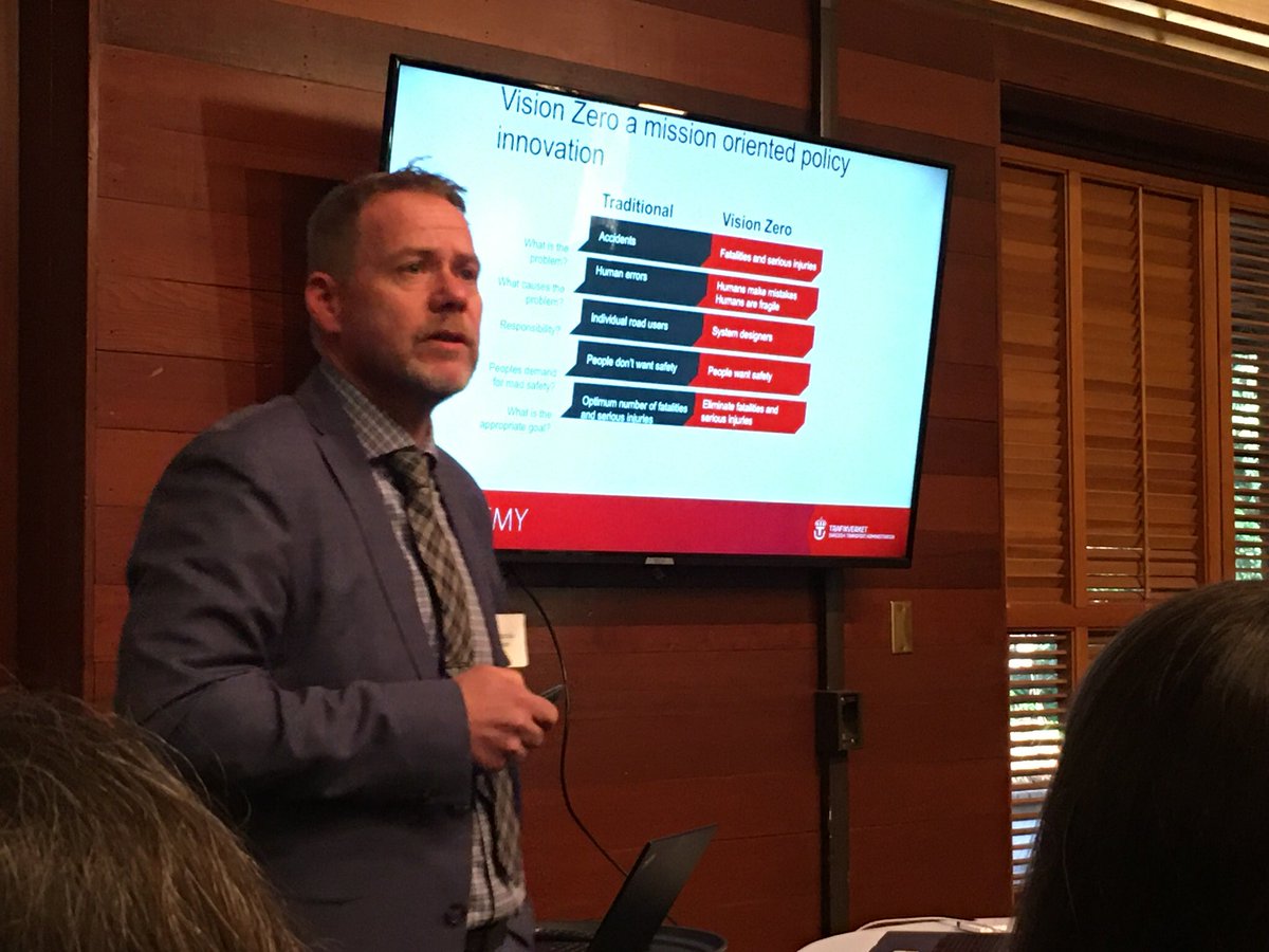 Excellent session today at Stanford led by <a href="/MattsBelin/">Matts-Åke Belin</a>, Director of the Vision Zero Academy, and organized by <a href="/innorhouse/">Nordic Innov. House</a>