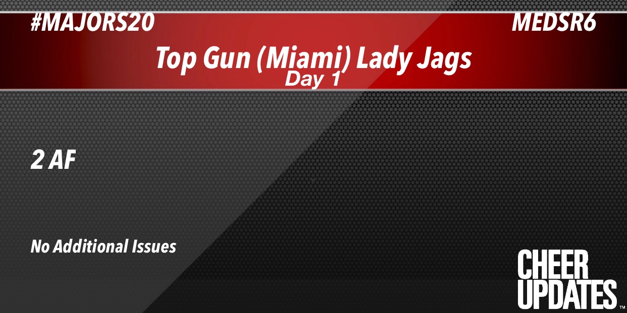 cheerUPDATES on Twitter "Top Gun (Miami) Lady Jags MEDSR6 2 AF 