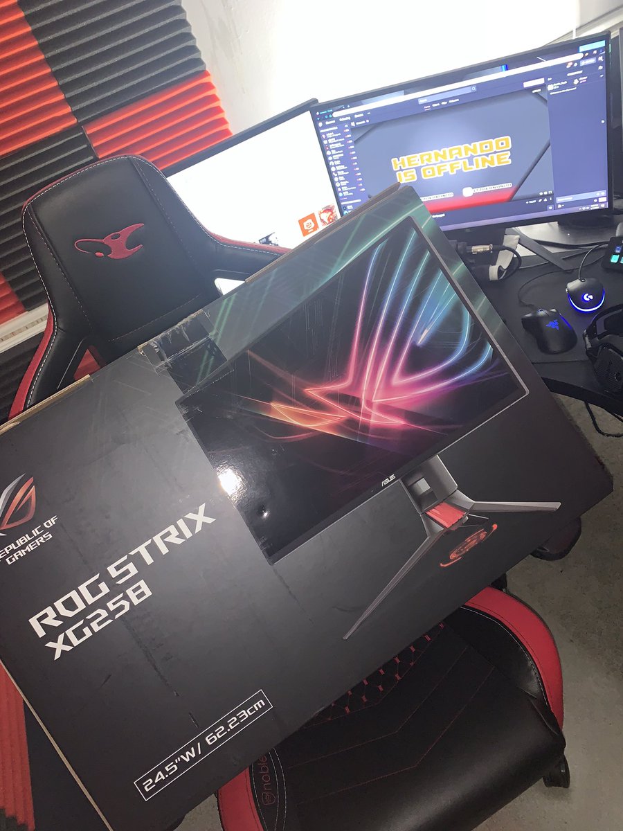 itzHernando's tweet image. I have an extra Asus ROG 240hz Monitor, so i'm deciding to do a #giveaway for it! All you have to do to enter is; Like, Retweet, and Follow me! 

I will be announcing a winner next Friday! Good luck :)
