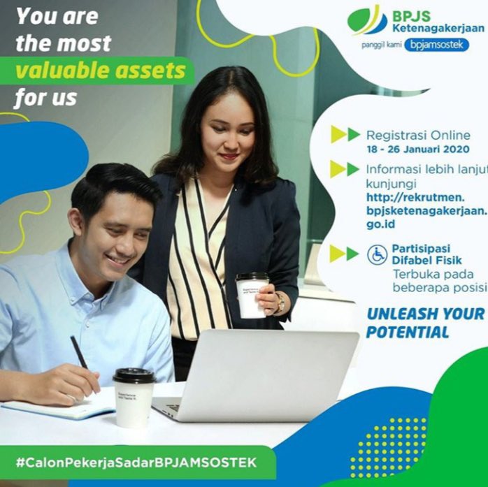 david_ckn's tweet photo. Open Recruitment BPJamsostek 2020 sudah di buka lho. Catat Tanggalnya dan Jangan Sampe Ketinggalan ☺️☺️☺️ @BPJSTKinfo 
#rekrutmenbpjsketenagakerjaan
#rekrutmenbpjamsostek
#BPJamsostek https://t.co/MnnVb47ukY