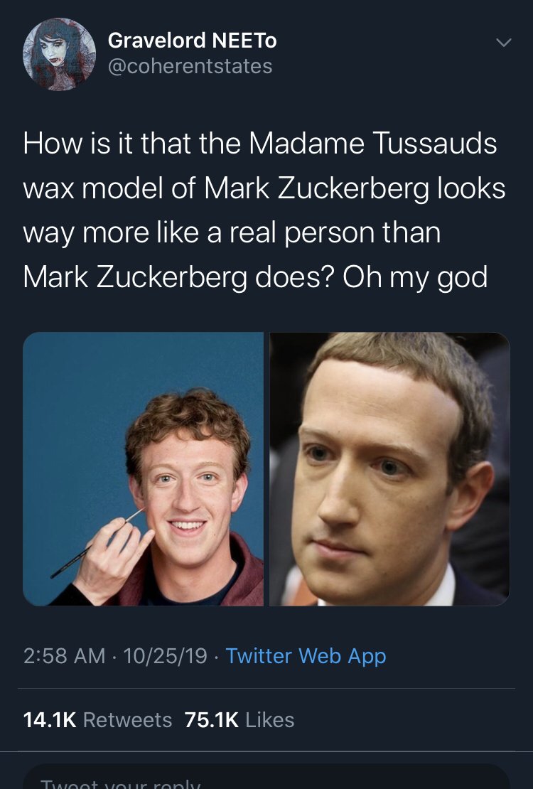 Why does Mark Zuckerberg look like that? | Page 2 | Lipstick Alley