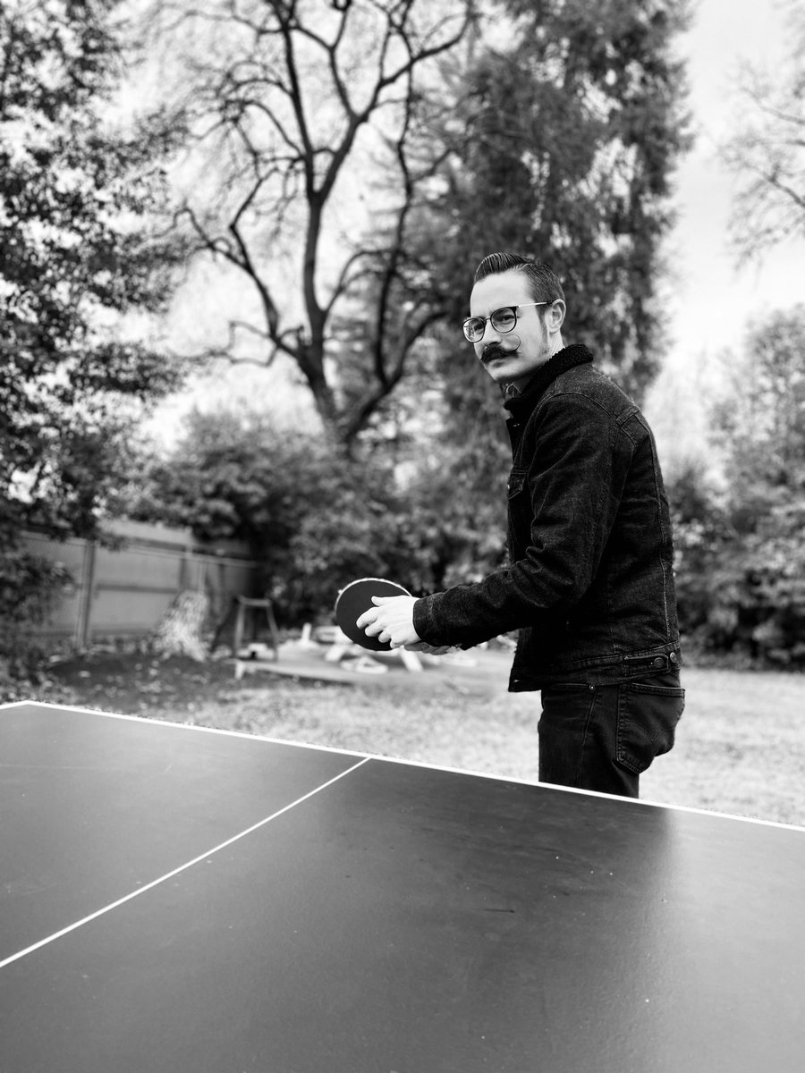 blackcloudband's tweet photo. Just another day at band practice. 🏓
•
•
Catch us next Saturday 1/25 at Lost on Main w/ Furlough Fridays &amp; @TheDeafPilots from LA!
•
•
#littleblackcloud #furloughfridays #thedeafpilots #lostonmain #pingpong #tabletennis #bandpractice #firsttofeelit #rocknroll #garagerock https://t.co/8TkkScnkTs