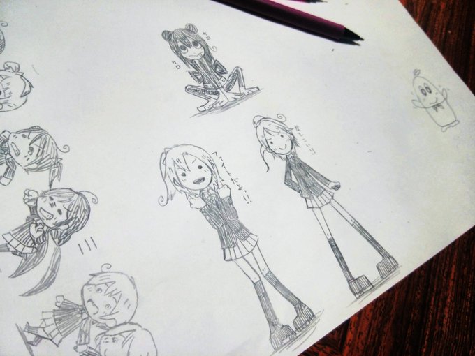 5年前の絵。 