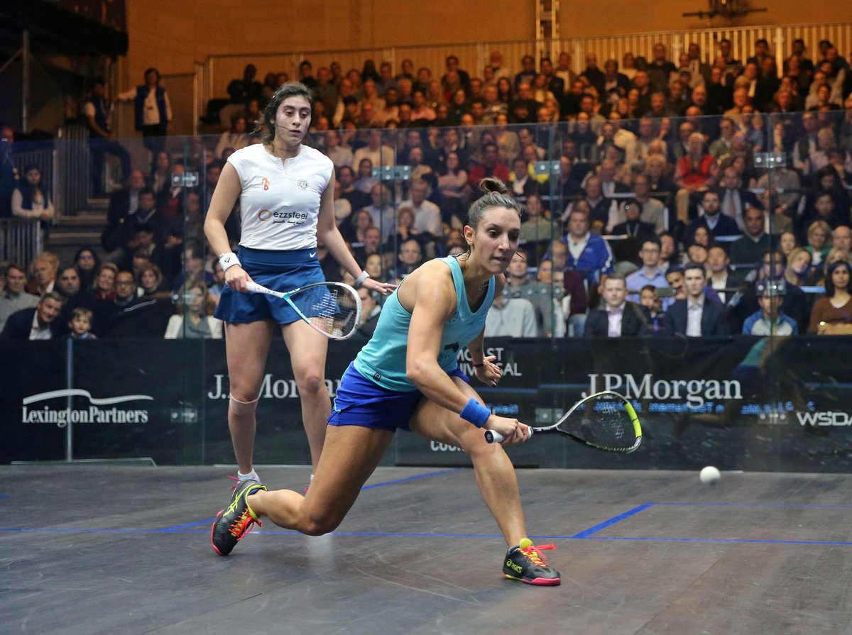 ToCSquash's tweet photo. .@CamilleSerme is the @jpmorgan #ToC20 women's champion! 🏆🇫🇷👏

✅Take out the world's top three women
✅Win a second title in @GrandCentralNYC 
✅4⃣th Platinum title

#ToC20 WF: [5] Camille Serme 🇫🇷 3-0 [2] Nour El Sherbini 🇪🇬 11-8, 11-6, 11-7 https://t.co/5dGuIlNOo4
