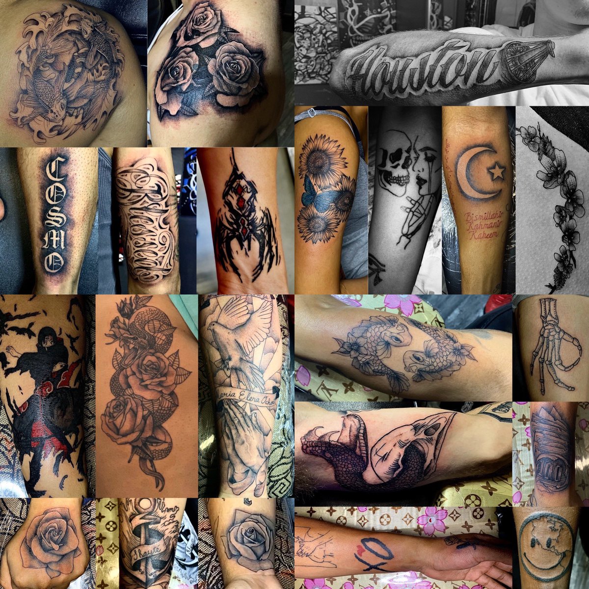 BLASTTATTOOING's tweet image. Giving away 21 Free Small Tattoos on my birthday to any of my followers who retweet were choosing the winners on February 1st! 
(Here are some of my fav tattoos I did this year)
