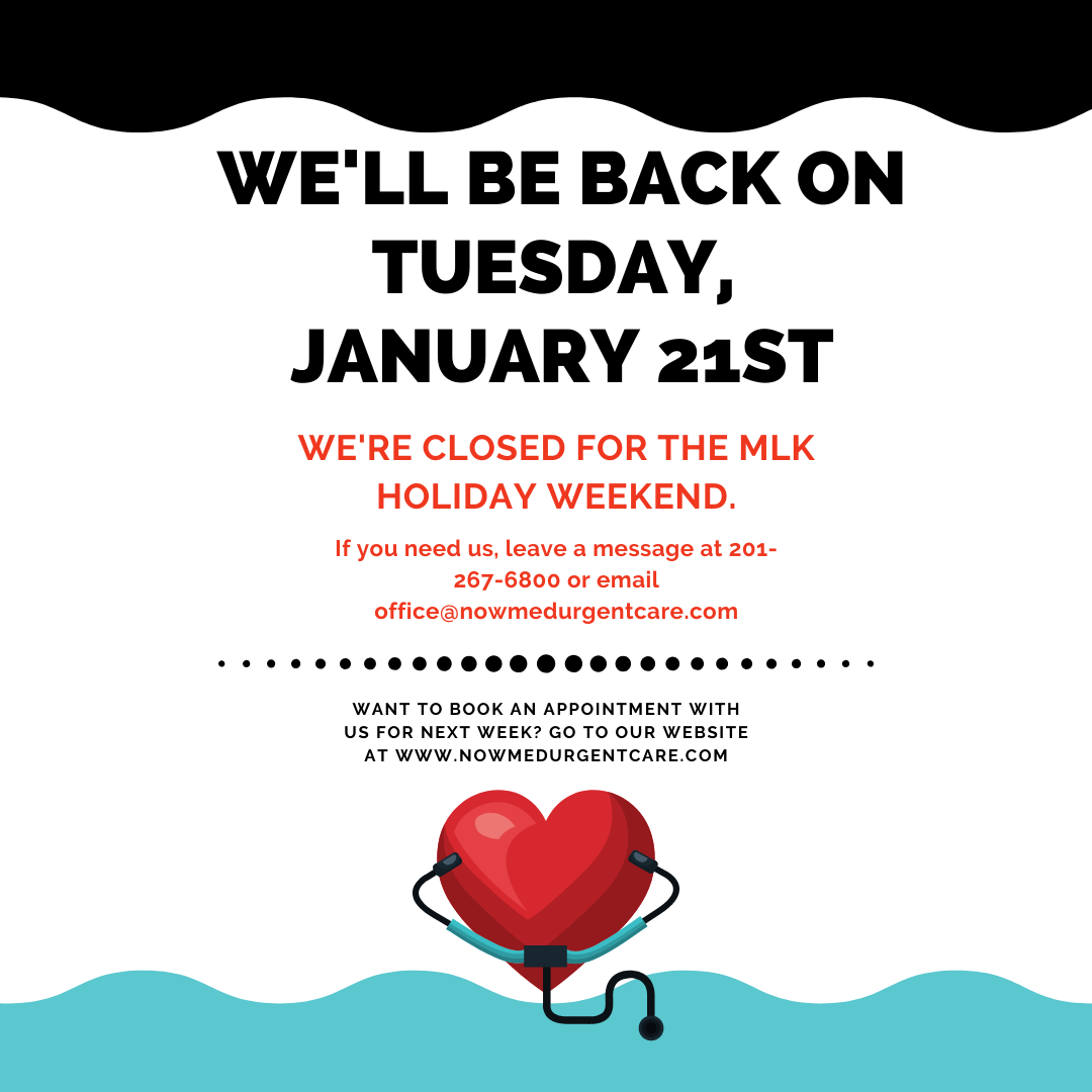 NOWmedUC's tweet photo. Hey #JerseyCity! Enjoy the holiday weekend. We are closed until Tuesday. See you then! ~~ NOWmed Team
#urgentcare #doctors https://t.co/KnUJB91FFi